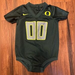 24 month U of O jersey onesie